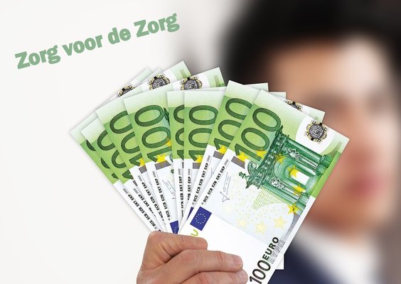 Businessman euro money