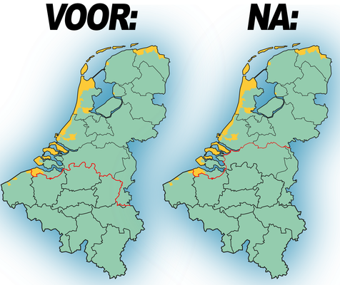 Vergelding klei Super goed Noord-Brabant en Limburg naar België - Petities.nl