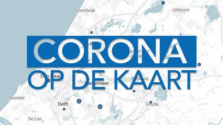 Kaart met het aantal personen met het coronavirus in nederland bron rivm