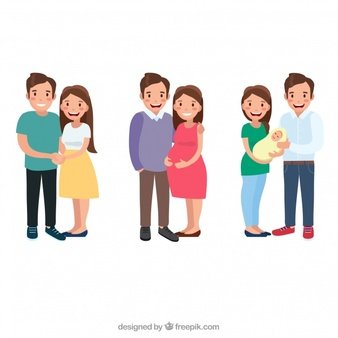 Happy family different life stages with flat design 23 2147831734