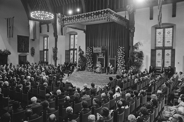 800px prinsjesdag 1975 opening staten generaal overzicht ridderzaal tijdens voorleze  bestanddeelnr 928 1557