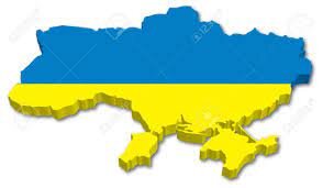 Oekraine en vlag