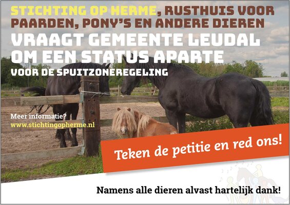 Stichting opherme petitie liggend