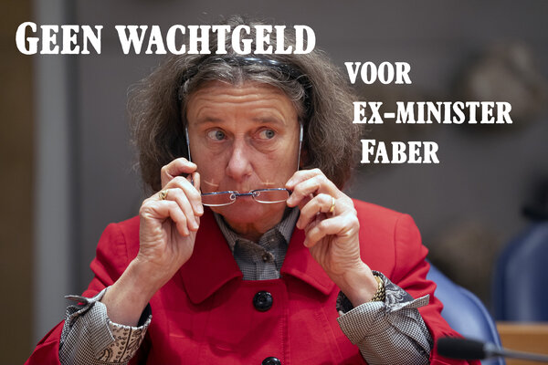 Geen wachtgeld voor faber kopie