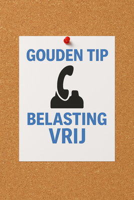 Gouden tip belastingvrij