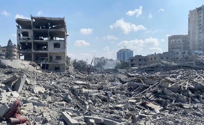 Destructie en genocide gaza