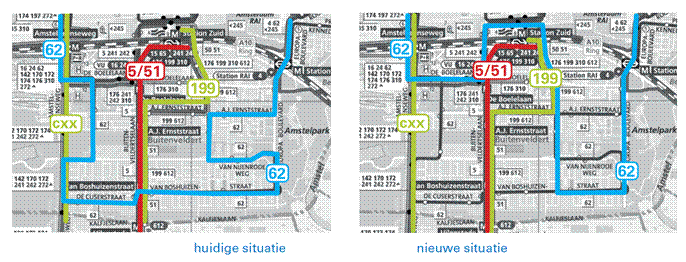 Bus 62 route 3 2