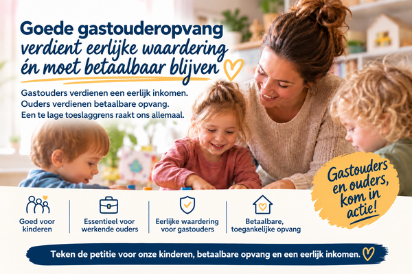 Actie gastouderopvang