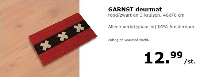 Toneelschrijver draagbaar lood Amsterdamse GARNST deurmat moet terug in het IKEA assortiment! - Petities.nl