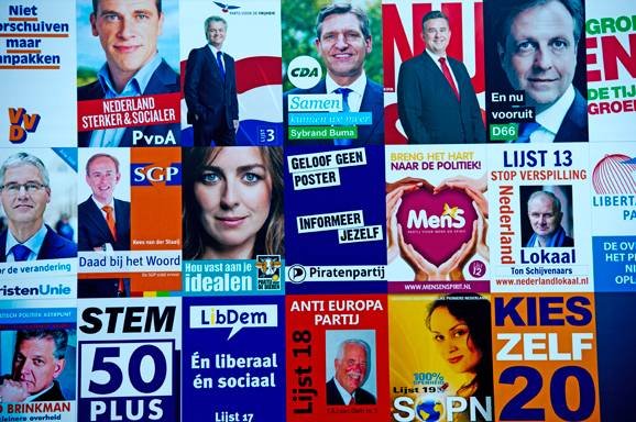 Verkiezingen posters