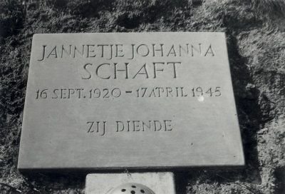 Hannie schaft grafsteen