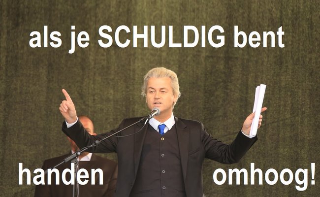 Wilders schuldig