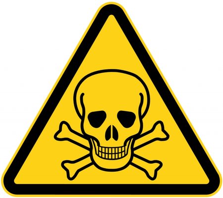 Pictogram waarschuwing   giftig